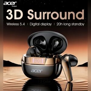 Acer 3D Surround Wireless Earbuds
